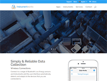Tablet Screenshot of instrument-works.com